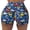 Animals Rescue Team, variant on Colorful Pineapples Biker Shorts for Women Seamless Scrunch Short Women’s Yoga Shorts for Gym Running Sport Shorts - Large