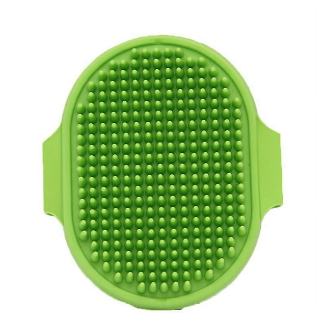 Cepillo de goma suave para perros y gatos, cepillo de baño, guante de goma, cepillo de masaje para el cuidado del pelaje.