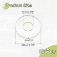 thumbnail image 2 of 10Pack Flat Washers, 36mm OD 14mm ID 2mm Thick PU Sealing Gasket, 2 of 6