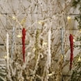 thumbnail image 4 of Christmas Clearance! Christmas Tree Ornaments 12 Pcs Icicles Ornament Set Christmas Tree Decoration Hanging Ornamnets Set (White), 4 of 8