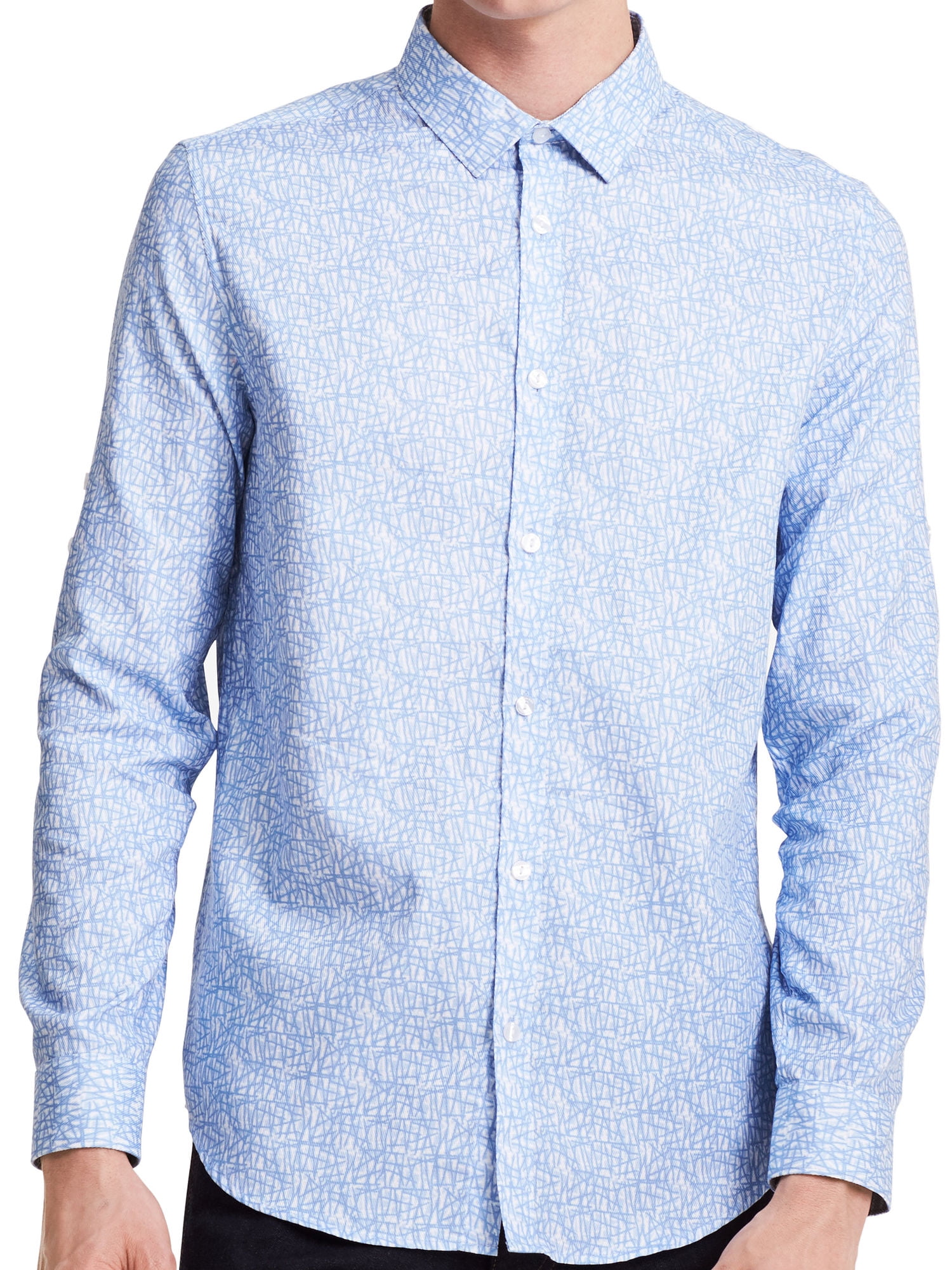 light blue button down shirt men