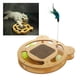 thumbnail image 5 of Juguete giratorio para gatos, diversión interactiva, 3 en 1, garras de molienda, alivia el aburrimiento, juguete rascador para gatos con palo y bolas, 5 of 5