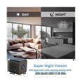 thumbnail image 4 of Cámara WiFi 1080P con detector de movimiento y sonido para oficina, cámara de visión nocturna para interiores y coche para vigilancia., 4 of 7