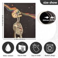 thumbnail image 5 of Yayeee Magnetic Dishwasher Cover for The Front Decoration Home Kitchen Machine Sticker Protector, Skeleton Stripes, 5 of 6