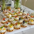 thumbnail image 4 of 50Pc Disposable Cake Cup Gold Silver Color Edge Curl Paper Cake Cup Birthday Cake Cup Wedding Birthday Party Disposable Cake Cup (G), 4 of 7
