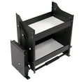 thumbnail image 5 of 2-Tire Pull Down Shelf Upper Kitchen Wall Cabinet Storage Organizer 24in Cabinet, 5 of 14
