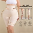 thumbnail image 6 of Athlemo Plus Size High Waisted Body Shaper Shorts Shapewear for Women Tummy Control Thigh Slimming, 6 of 7