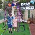 thumbnail image 6 of Outdoor Water Play for Kids, Backyard Waterpark Sprinkler Summer Toy, Fun Outside Play Structure for Kids with Sprinkler, Water Buckets and Splash Wheels, Family Backyard Waterpark, 6 of 7