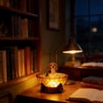 thumbnail image 6 of AURIGATE LED Dog Night Light, Resin Animal Statue Bubble Reading Lamp, Warm Light Tabletop Decorative Light for Home Bedroom Office Desk, Gift for Dog Lovers, 6 of 6