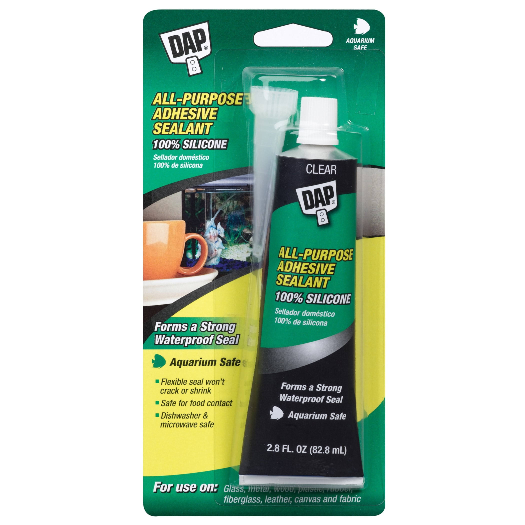 Dap 00688 Dow Corning Silicone Rubber Aquarium Sealant Com