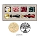 thumbnail image 3 of de sellos de cera para tarjetas, sobres, invitaciones, paquetes que incluyen té, , sello de cera, cera derretida, , d - Árbol Gloria sello de cuentas de cera de sellado de letras, 3 of 4