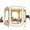 Beige | 10 x 10ft, variant on Aprafie 5.6 x 5.6ft Bubble Tents for Outside, Clear Pop-up Sports Tent  with Windows & Storage Bag, Holds 2-3 People, Beige