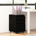thumbnail image 2 of Vinsetto Steel File Cabinet with Lock Hanging Bar for Letter A4 Legal Size, 2 of 10