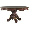 thumbnail image 1 of ACME Picardy Table à Manger Ronde en Bois de Chêne Cerisier, 1 of 3