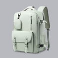 thumbnail image 2 of HJYCHN School Backpack Large Capacity Unisex Laptop Bookbag Multiple Pockets for College Kids Boys Girls Travel School Backpacks for Girls Light Green One Size, 2 of 4
