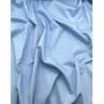 thumbnail image 2 of EOVEA - Cotton Polyester by the Yard, 60" Wide Poly Cotton Blend Broadcloth Fabric Lightweight Breathable Soft for Sewing, Lining, Curtains, Bedding, Skirts & DIY Projects (Baby Blue, 1 Yard), 2 of 3