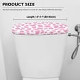 thumbnail image 5 of ZIATUBLE Cow Print Toilet Tank Top Cover Dustproof Toilet Tank Cover Protector 2 Piece Easy to Clean Toilet Bowl Tank Covers for Bathroom Universal Toilet Tank Lid Fits Most Toilet Tanks, 5 of 5