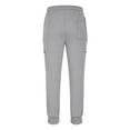 thumbnail image 3 of Men's Cargo Pants Causal Workout Joggers Stretch Sweatpants Hiking Drawstring Sweat Pants with Multi Pockets, 3 of 4