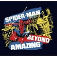 thumbnail image 2 of Women's Marvel Spider-Man Beyond Amazing SPIDERMAN CITY SWING T-Shirt, 2 of 4