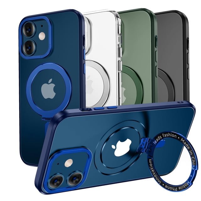 Funda para iPhone 12 Pro 6.1" MagSafe MAGIC JOHN Azul