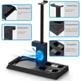 thumbnail image 2 of YUANHOT Soporte de refrigeración, estación de carga con batería recargable 1400 mAh y puertos de cargador (no compatible con Xbox One X/S) - Negro YUANHOT Xbox, 2 of 4