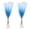 Blue, variant on 20Pcs Artificial Pampas Grass, 21.6 Inch Faux Dried Natural Reed Soft Fluffy Design, Boho Floral Bouquet, Vase Ornament for Home Living Room Wedding Centerpiece Decor