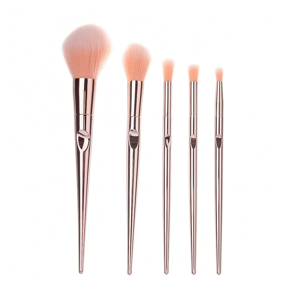 MINISO Makeup Brush Set(5 Pieces) for Professional Setting, Helps Lock