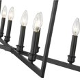 thumbnail image 5 of 4528-MB Millennium Lighting Lizabeth - 8 Light Chandelier-20.75 Inch Tall and 42 Inch Wide, 5 of 7