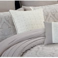 thumbnail image 2 of Riverbrook Home Winthrop Gray Jacquard 10 Pc King Comforter Set, Adult, 2 of 5