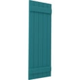 thumbnail image 3 of Ekena Millwork 17 1/2"W x 84"H Americraft Five Board (2 Batten) Exterior Real Wood Joined Board-n-Batten Shutters (Per Pair), Antigua, 3 of 10