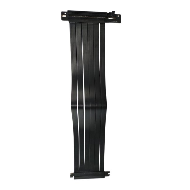 Bearachild 15/20/30/40cmSuper Speed PC Tarjetas gráficas Conector PCI Cable Card PCI-E X16 3.0 Adaptador de extensión de cable Cables de computadora 90 grados 20cm