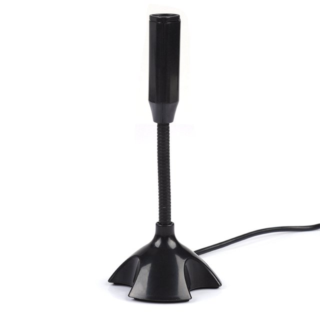 VGEBY Desktop Microphone, Microphone, Condenser Microphone, Flexible For KTV Online Game Web Singing
