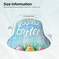thumbnail image 5 of Kdxio Reflective Bucket Hat - Happy Easter Print Bucket Hat for Men,Women, 5 of 9