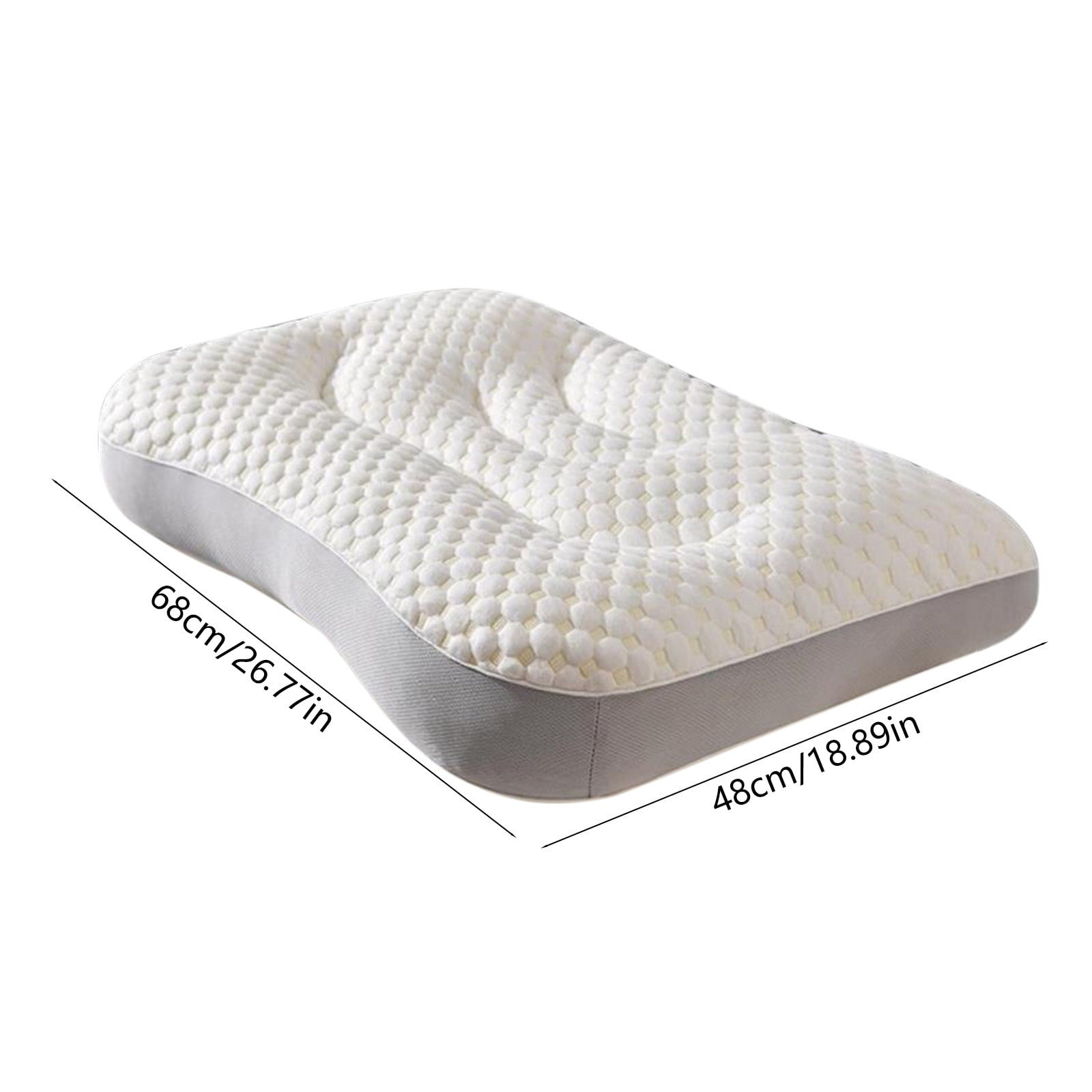 Bdday Pregnancy Pillow Memory Foam Ice Feeling Pillow Knitted Cotton Pillow Suitable for Home Hotel Etc. Bed Pillows Decorative