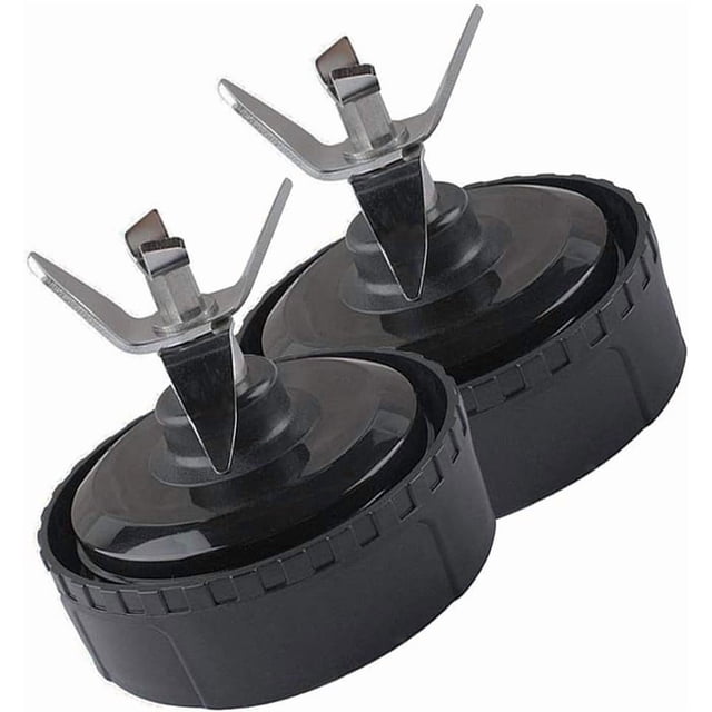 2 Pack- 6 Fins Blade Replacement Parts for Nutri Ninja Blender BL660 BL770 BL740 BL771 BL772 BL773CO Extractor Blade for Ninja 16oz Cup