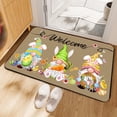 thumbnail image 1 of Weloille Easter Area Rug, Cartoon Rabbit Egg Pattern Non-Slip Floor Carpet, Soft Washable Absorbent Decor Mat for Living Room Bedroom Entryway Easter Home Decor, 1 of 6