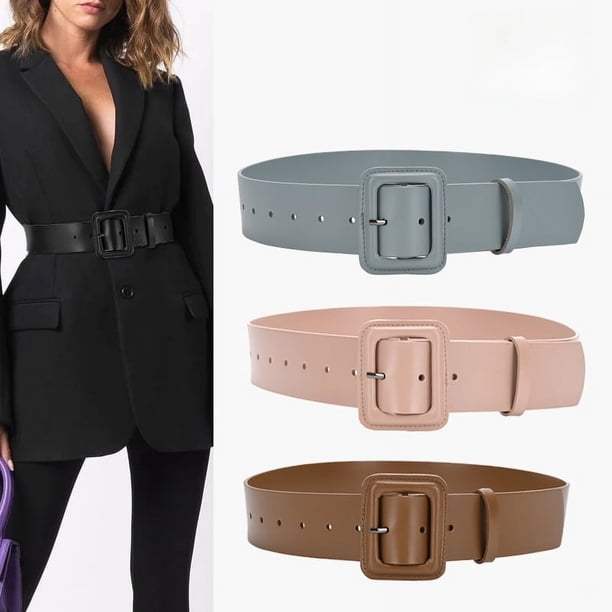 Rompevientos para mujer, cinturón ajustado, ropa exterior para mujer, cinturón de moda, suéter para traje, vestido decorativo a juego, cinturón ajustado para cintura