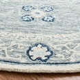 thumbnail image 3 of SAFAVIEH Suzani Virginia Oriental Area Rug, Grey/Ivory, 6' x 6' Round, 3 of 10