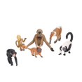 thumbnail image 1 of Animaux Singe Jouet Ensemble, Modèles Éducatifs Singe Jeu de Style Simple pour les Décorations, 1 of 8