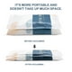 thumbnail image 5 of Sábana desechable | Funda de edredón para viajes de hotel | Ropa de cama doble portátil | Material no tejido grueso | Color blanco | Tamaño 220 x 230 cm, 5 of 5