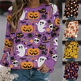 thumbnail image 3 of Sudadera Harajuku para Mujer, Ropa con CAPUCHA DE NAVIDAD, Blusas, Camisas de Moleton Y2K, Tops de Halloween, sudaderas para Mujer, 3 of 4
