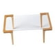 thumbnail image 4 of Muebles de casa de muñecas a escala 1/6, mesa de comedor para figura de acción de 12 pulgadas moderna Madera de Haya, 4 of 7