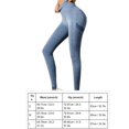 thumbnail image 1 of Polainas de entrenamiento, pantalones de yoga, polainas de levantamiento de glúteos y caderas de melocotón, polainas de yoga para ciclismo, uso conveniente, 1 of 9