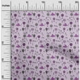 thumbnail image 2 of oneOone Cotton Poplin Purple Fabric Kids Craft Projects Decor Fabric Printed By The Yard 56 Inch Wide, 2 of 5