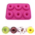 thumbnail image 3 of Cavity Silicone Donut Baking Pan Non-stick Mold Dishwasher Decoration Tools, 3 of 5