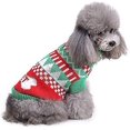 thumbnail image 4 of Suéter para perros Ropa informal Poliéster Patrón de hueso Camiseta para perros Suéter para perros Para Navidad Vacaciones Cosplay S, 4 of 5