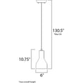 thumbnail image 2 of 12392GYPC Maxim Lighting Crete-Pendant 1 Light-6 Inches wide by 10.75 inches high     -Traditional Installation, 2 of 5