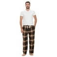 thumbnail image 4 of Ashford & Brooks Mens Super Soft Flannel Plaid Pajama Sleep Pants, 4 of 5
