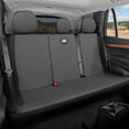 thumbnail image 1 of Funda de asiento trasero de piel sintética CAT, gris, impermeable, 1 of 9