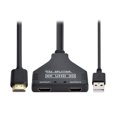 thumbnail image 2 of axGear Répartiteur HDMI 4K 1 Entrée 2 Sorties avec Câble d'Alimentation USB pour Moniteur, Prise en Charge 3D Full HD, 2 of 8